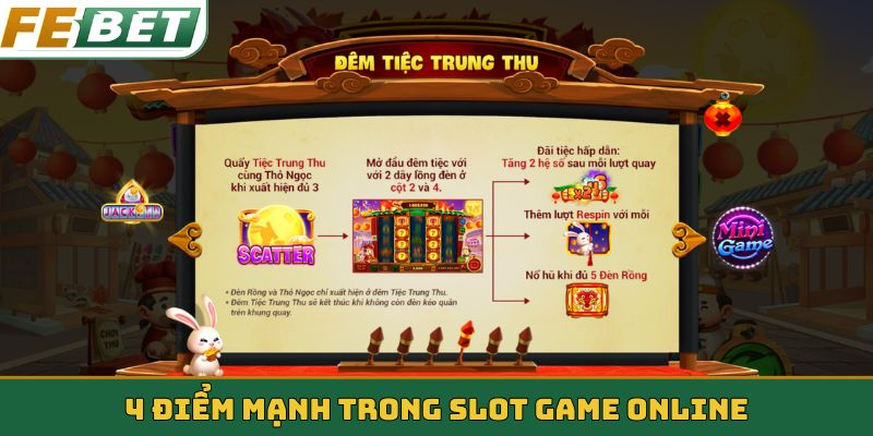 4 điểm mạnh trong slot game online