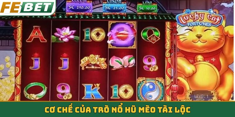 Cơ chế của trò nổ hũ Mèo Tài Lộc