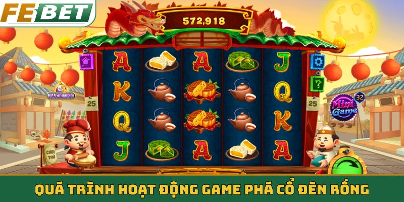 Quá trình hoạt động game Phá Cổ Đèn Rồng