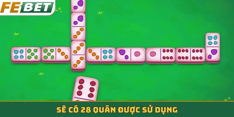 Sẽ có 28 quân được sử dụng